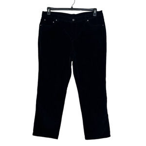 Basic Editions black soft corduroy stretch pants size 18